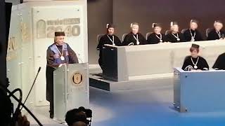 Entrega UANL Doctorado Honoris Causa a Joan Manuel Serrat [upl. by Earle]