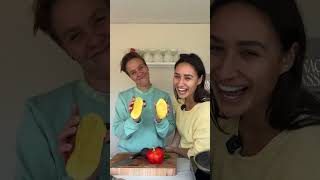 Ik ging met Amijé vistacos maken Fluitje van een cent vistacos collab kookvideo foodtiktok [upl. by Anikas]