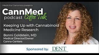 Keeping Up with Cannabinoid Medicine Research with Bonni Goldstein MD [upl. by Rambert]