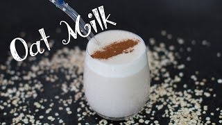 Make Your Own Oat Milk  No Dairy [upl. by Natalia]