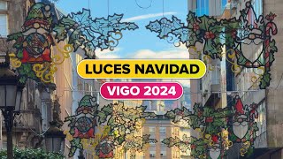 Las LUCES de VIGO 2024 ⭐️quotCASIquot listas para La NAVIDAD  TOP del Mundo ⛄️🎄🎁 [upl. by Ennahtur]