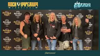 Saxon  Vídeo Saludo Rock Imperium Festival 2024 [upl. by Alled235]