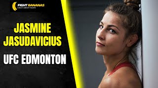 Jasmine Jasudavicius on fighting Ariane Lipski in Canada on Nov 2 [upl. by Driskill654]