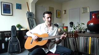 Tutoriel  Guitar lesson  Hit the road Jack RCharles DEBUTANT [upl. by Nwadrebma382]