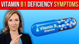 Vitamin B1 Thiamine Deficiency Symptoms  Dr Janine [upl. by Aekin]