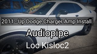 How to install subwoofers Dodge Charger 2011 amp up amplifier [upl. by Giordano]