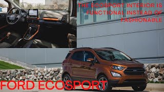 New 2022 Ford EcoSport  The Ford EcoSport 2022 has an assortment of interior [upl. by Lexy]