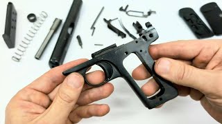 FN Browning M1910 pistol disassembly and reassembly in close up [upl. by Adym899]