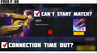 How To Fix Connection Timed Out Problem on Free Fire  Solve Network Connection Error [upl. by Winston]