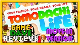 Tomodachi Life MoveIn Version First Look and Review  Game Dave [upl. by Ardnosal]