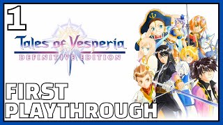 Tales of Vesperia Definitive Edition  Part 1  Blind Lets Play  PC [upl. by Leeann]