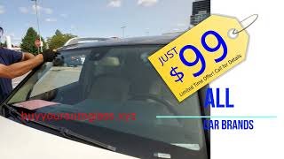 How much to replace windshield Nissan Frontier 19972025 [upl. by Suivatnod]