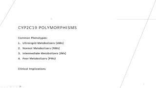 Pharmacokinetics Pharmacogenetics Pharmacogenomics amp Lexapro [upl. by Katushka]