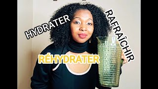 Comment utiliser CORRECTEMENT L EAU pour hydrater réhydrater les cheveux Belsimple Natural [upl. by Niveg]