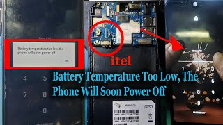 itel Battery Temperature Too Low The Phone Will Soon Power Off  Itel A571L A26 Solution [upl. by Riti]