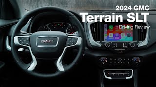 2024 GMC Terrain SLT  Driving Review [upl. by Noteek]