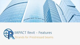 IMPACT Revit  Strands for Prestressed Beams  Precast Concrete Software [upl. by Goldfinch]