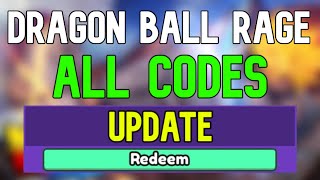 New Dragon Ball Rage Codes  Roblox Dragon Ball Rage Codes December 2023 [upl. by Petrine]