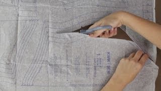 How to Cut Out Sewing Pattern Pieces  Updated [upl. by Jacobo]