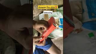 Amazon fire stick 😱 Unboxing unboxing unboxingvideo amazon onlineshopping viral firestick4k [upl. by Tenney911]