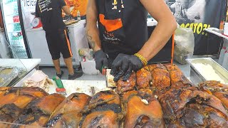 The Best of South Italy Street Food Roman Porchetta Apulian and Sicilian Grilled Meat and More [upl. by Aicened612]