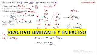 ESTEQUIMETRIA MASA  MOLES [upl. by Coh]