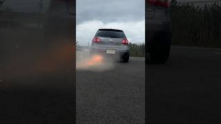 VW Rabbit 2 Step Blows Out Cat Converter LOL [upl. by Sontag]