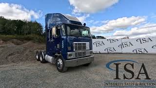 38896  1999 International 9800 Cabover Sleeper Truck Tractor Will Be Sold At Auction [upl. by Cynera919]