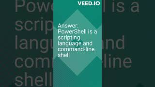 What is PowerShell currentaffair programminglanguage vocabulary generalknowledge powershell [upl. by Alyahsal]