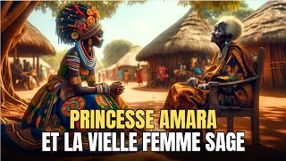 Princesse Amara et la vielle femme Sage  Conte Africain [upl. by Schroder]