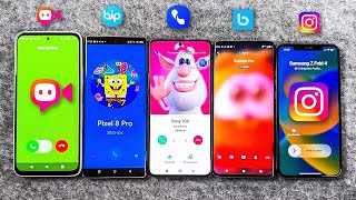 Instagram amp Eyecon amp JusTalk amp Bip amp BOTIM  Poco X6  HTC U23  iPhone XS  Infinix Z30  Moto E40N [upl. by Adnovaj526]