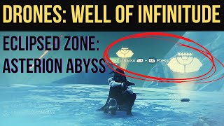 Destiny 2 WELL OF INFINITUDE DRONES  ASTERION ABYSS SCANNER AUGMENT LOCATION Beyond Light Triumph [upl. by Valonia]