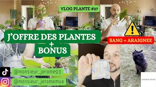 VLOG PLANTE N°27  JOFFRE DE PLANTES  BONUS [upl. by Sitnerp]