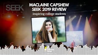 595  Seek 2019 Review  Maclaine Capshew [upl. by Anait663]