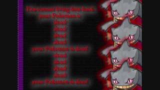 Pokemon FRLG Lavender Town With Lyrics  quotDead Pokemon is Deadquot [upl. by Oinolopa]