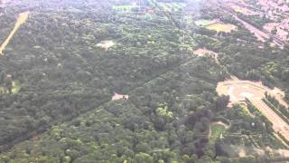 Le Parc de SaintCloud vu du ciel en hélico [upl. by Deloris295]