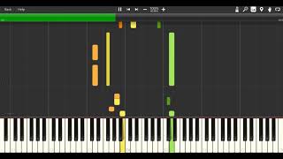 Stepneys Theme On Synthesia Sudrian Afro [upl. by Attolrac]