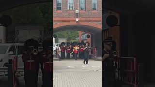 Band of the grenadier guards britisharmy changingoftheguard history britishmilitary parade [upl. by Lochner]