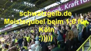 Borussia Dortmund  1 FC Nürnberg  BVB Meisterjubel 2011 10 Köln Meistertor schwatzgelbdevideo [upl. by Kristie]