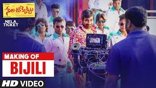 Bijili Song Making Video  Nela Ticket  Nela Ticket Songs  Raviteja Malavika Sharma [upl. by Emsoc]