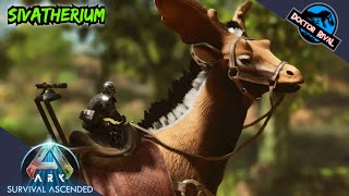 I tamed a SIVATHERIUM  ARK Wilds Sivatherium  Ark Survival Ascended [upl. by Uokes]