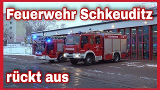 🚨Ankommende Einsatzkräfte zur FEUERWACHE🚨AUSRÜCKEN LF 2016➕️DLK 2312➕️ELW 1 FF Schkeuditz🚒 [upl. by Margarette587]