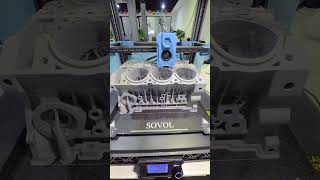 ⚡Engine Block V6 with SV08⚡ 3dprinting sovol 3dprinter robot comgrow engineering carengine [upl. by Festus]