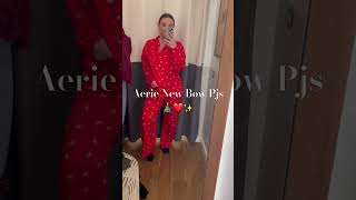 Aerie dropped their new Christmas pjs and they are so good softest pjs ever Link in the comment✨ [upl. by Nanyt]