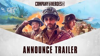 Company of Heroes 3  Official Announce Trailer [upl. by Hosea607]