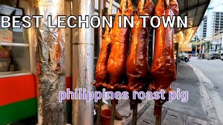 STREET TRIP THE LECHON CAPITAL IN THE METROTHE PHILIPPINES ROASTED PIG [upl. by Mosier674]