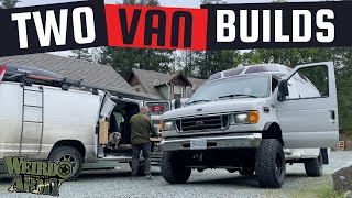 4x4 AMBULANCE  Dropped Off At The Mechanic Exterior Van Build Ideas  TWO VANS TWO PROJECTS [upl. by Llenhoj]