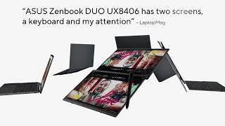 ASUS Zenbook DUO UX8406  Media Hype [upl. by Aihtnis35]