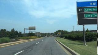 Entrance to the BWI Marshall Long Term Economy Lot B [upl. by Siuqram]