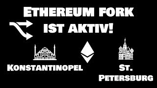 Ethereum Konstantinopel St Petersburg Fork ist aktiv Neue Stellar Roadmap [upl. by Narik]